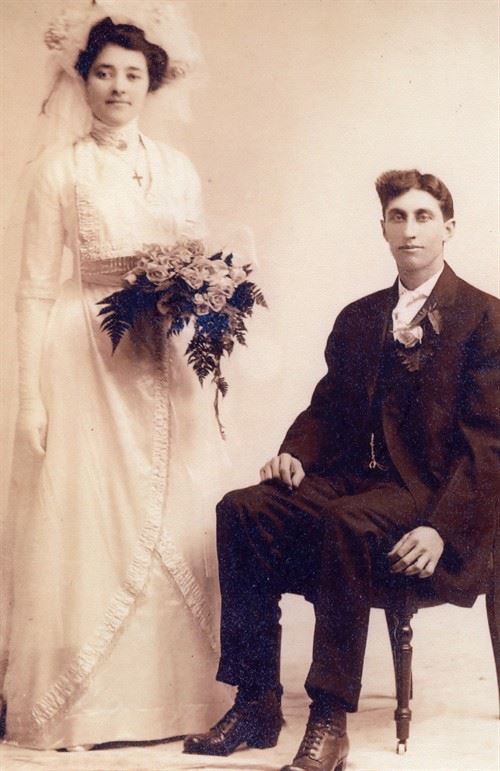 Melvina and Joseph Lefebvre 1911