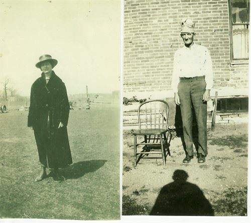 Minnie (Mrs. Ed) Kiichli and Ed (Mike) Kiichli