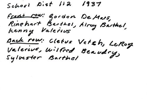 School Dist 112 1937b