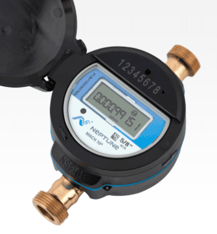 Digitial water meter